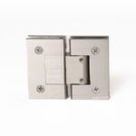 180 Degree Glass to Glass Adjustable Hinge