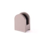 Round Glass Clamp Railing (Arch Back)