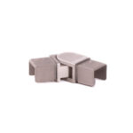 Horizontal Articulated Connector For Square Cap Rail